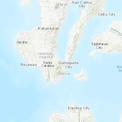 Map showing location of Tandayag (9.454700, 123.229900)