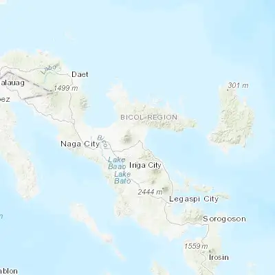 Map showing location of Tinawagan (13.650000, 123.483330)