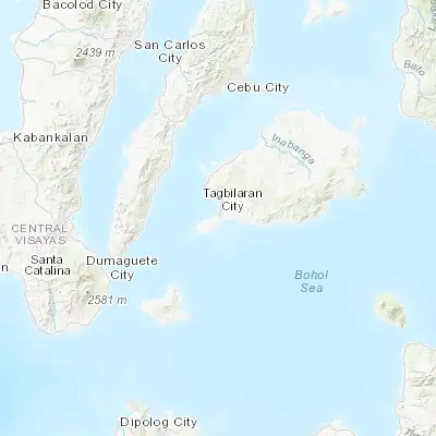 Map showing location of Totolan (9.632860, 123.847020)