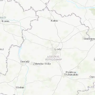 Map showing location of Aleksandrów Łódzki (51.819650, 19.303840)
