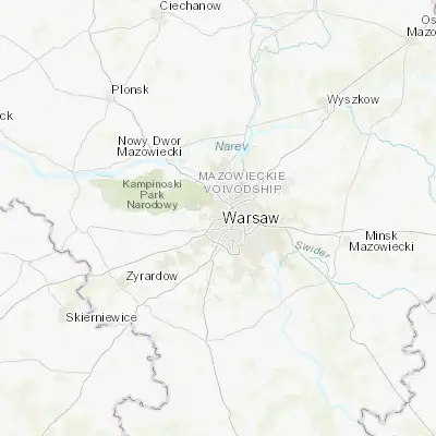 Map showing location of Bemowo (52.254600, 20.908440)