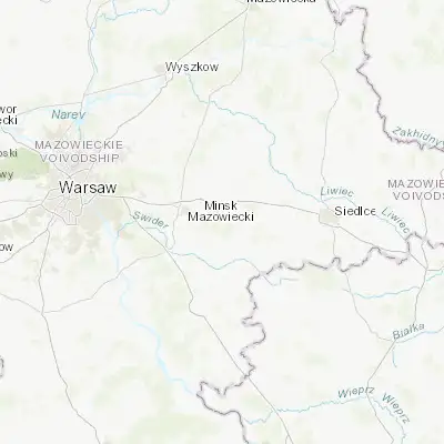 Map showing location of Cegłów (52.147820, 21.737390)
