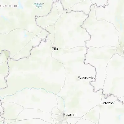 Map showing location of Chodzież (52.995050, 16.919800)