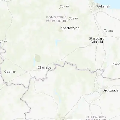 Map showing location of Czersk (53.795890, 17.976470)