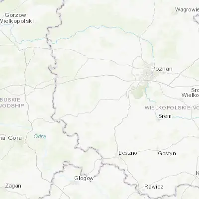 Map showing location of Grodzisk Wielkopolski (52.227620, 16.365340)
