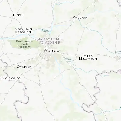 Map showing location of Józefów (52.137070, 21.235890)