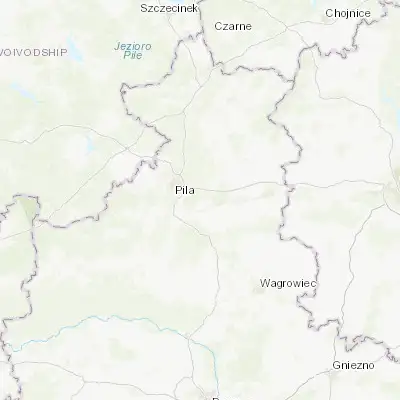 Map showing location of Kaczory (53.103480, 16.881690)
