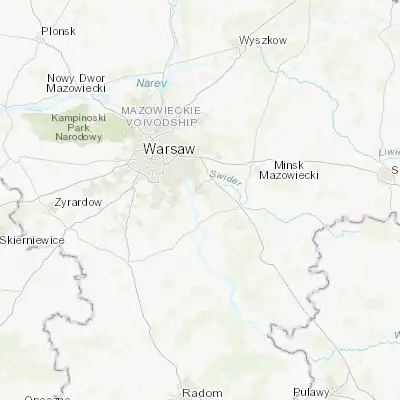 Map showing location of Karczew (52.076550, 21.249620)