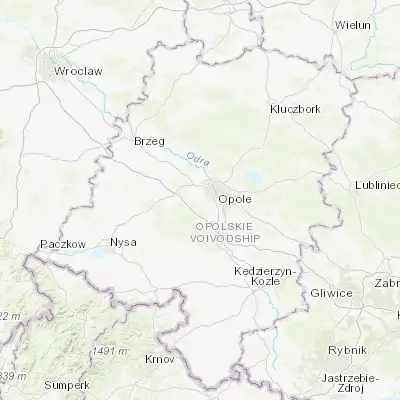 Map showing location of Komprachcice (50.636780, 17.826350)