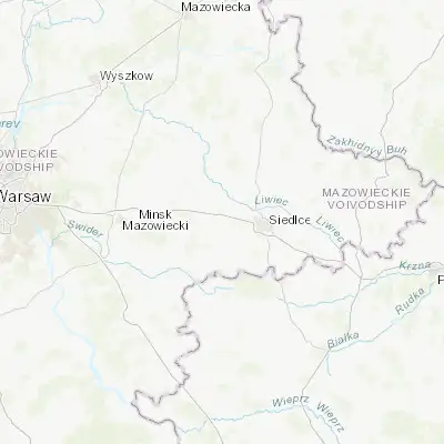 Map showing location of Kotuń (52.176430, 22.068190)
