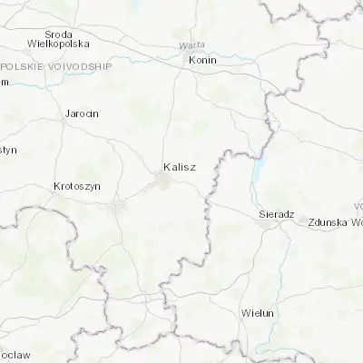 Map showing location of Opatówek (51.739890, 18.216530)