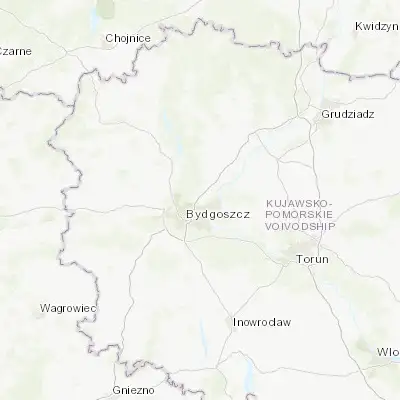 Map showing location of Osielsko (53.185050, 18.084180)