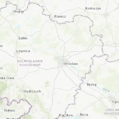 Map showing location of Pilczyce (51.137040, 16.957520)