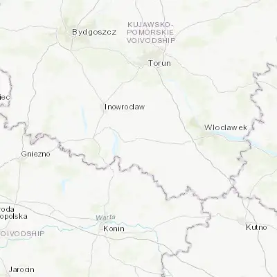 Map showing location of Radziejów (52.624810, 18.527710)