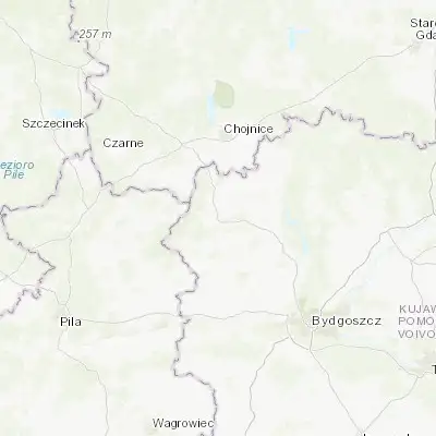 Map showing location of Sępólno Krajeńskie (53.451980, 17.531690)