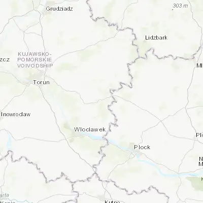 Map showing location of Skępe (52.867980, 19.356040)