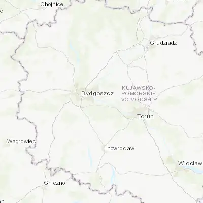 Map showing location of Solec Kujawski (53.083710, 18.225720)