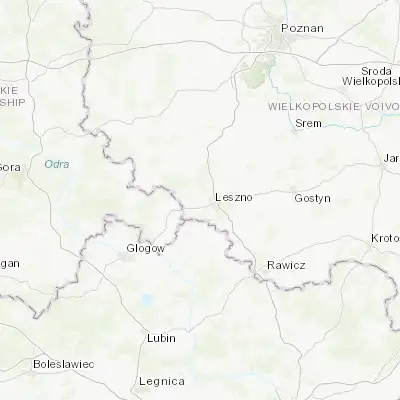 Map showing location of Święciechowa (51.855030, 16.498050)
