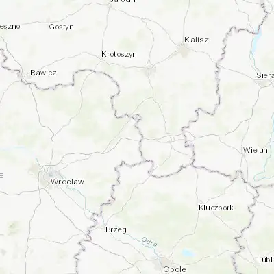 Map showing location of Syców (51.308140, 17.719790)