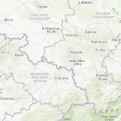 Map showing location of Syrynia (50.020040, 18.345970)