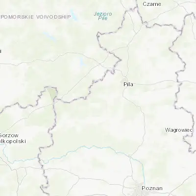 Map showing location of Trzcianka (53.040630, 16.456290)