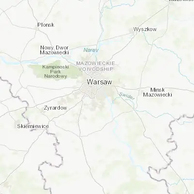 Map showing location of Ursynów (52.150510, 21.050410)