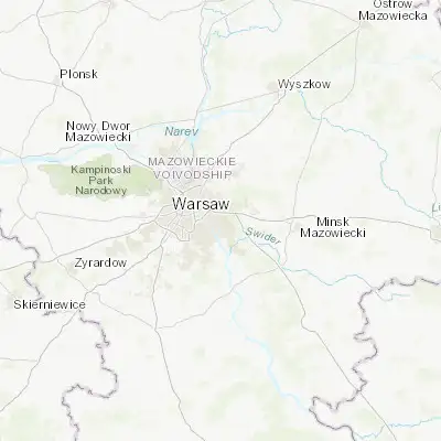 Map showing location of Wawer (52.196560, 21.177520)