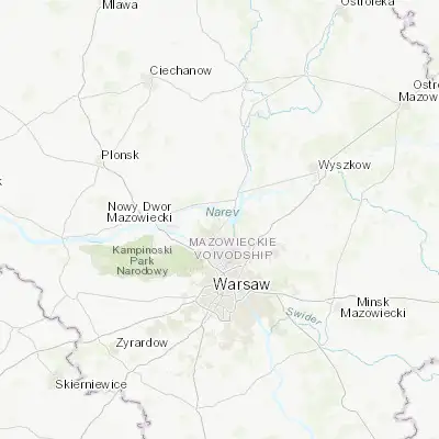 Map showing location of Wieliszew (52.451300, 20.968270)