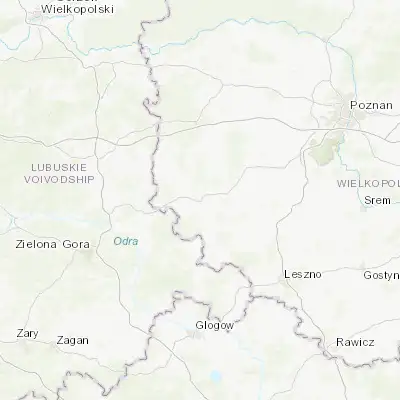 Map showing location of Wolsztyn (52.115520, 16.117120)