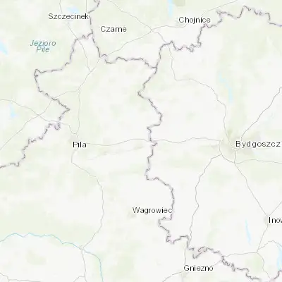 Map showing location of Wyrzysk (53.153000, 17.268020)