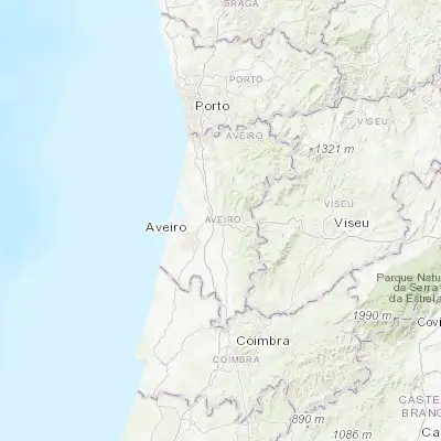 Map showing location of Albergaria-a-Velha (40.693180, -8.479940)