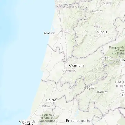 Map showing location of Ançã (40.271610, -8.520900)