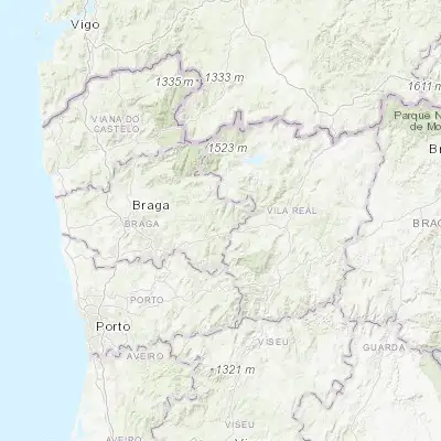 Map showing location of Cabeceiras de Basto (41.514310, -7.989420)