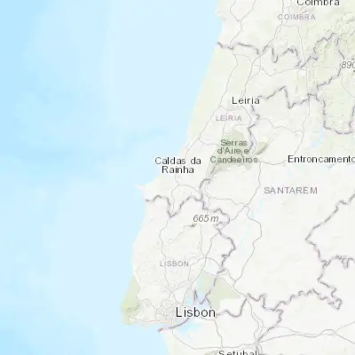 Map showing location of Caldas da Rainha (39.403260, -9.138390)