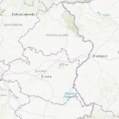 Map showing location of Estremoz (38.844320, -7.585850)