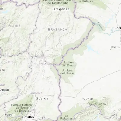 Map showing location of Freixo de Espada à Cinta (41.090330, -6.806480)