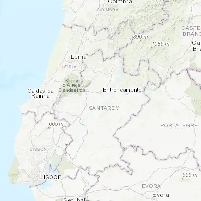 Map showing location of Golegã (39.404740, -8.486250)