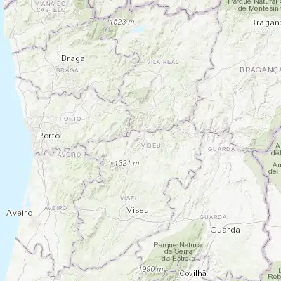 Map showing location of Lamego (41.097410, -7.809910)