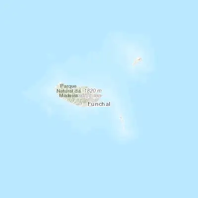 Map showing location of Machico (32.716200, -16.767580)