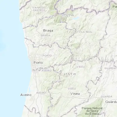 Map showing location of Marco de Canavezes (41.183890, -8.148640)
