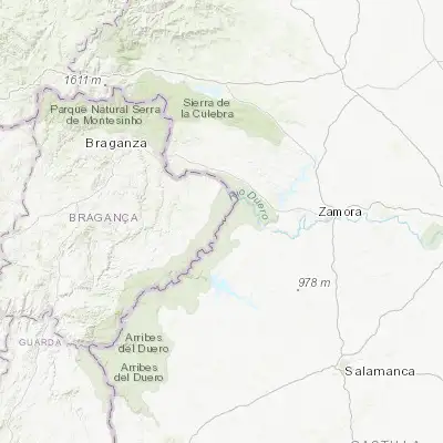 Map showing location of Miranda do Douro (41.496920, -6.273080)