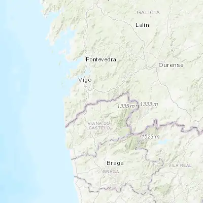 Map showing location of Monção (42.078920, -8.480760)