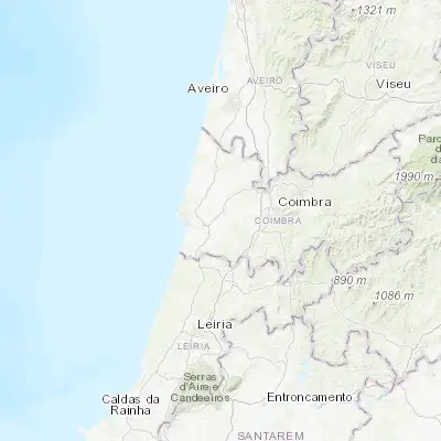 Map showing location of Montemor-o-Velho (40.172870, -8.686160)