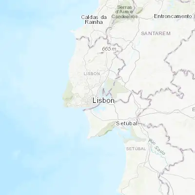 Map showing location of Moscavide e Portela (38.779290, -9.102220)