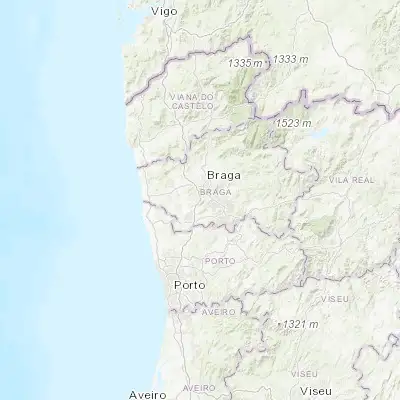 Map showing location of Oliveira (41.478190, -8.469650)