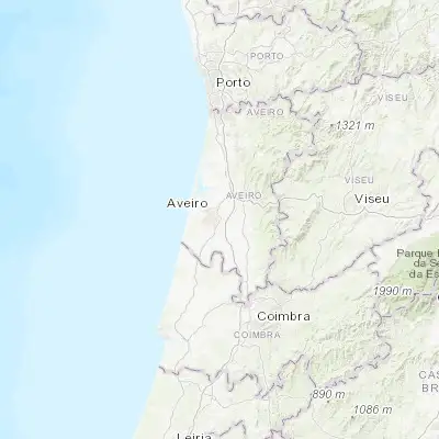 Map showing location of Oliveirinha (40.607150, -8.591980)