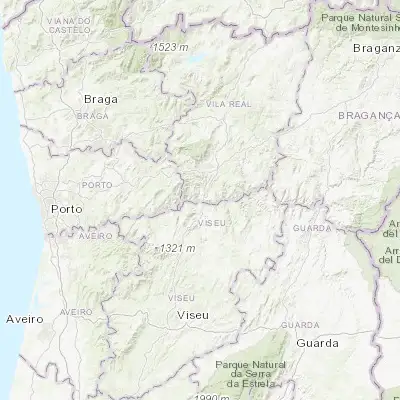 Map showing location of Peso da Régua (41.163180, -7.789010)