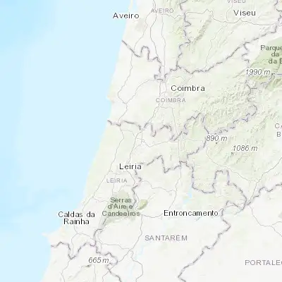 Map showing location of Pombal (39.916740, -8.628470)