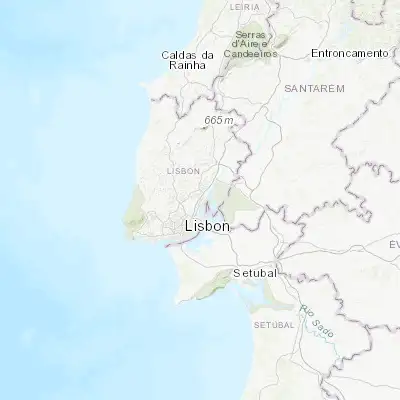 Map showing location of Póvoa de Santa Iria (38.861010, -9.064530)