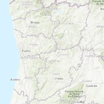 Map showing location of Resende (41.105820, -7.966500)